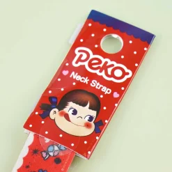 Peko-Chan Funny Faces Lanyard