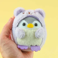 Penguin Bear Dress-Up Plushie Charm & Keychain