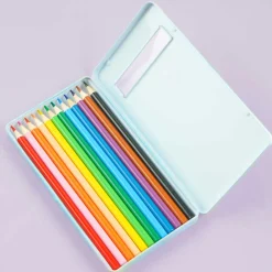 Penguin Colorful Pen Cafe Colored Pencil Set