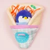 Penguin In Crepe Plush Charm - Mini
