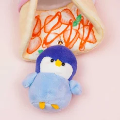 Penguin In Crepe Plush Charm - Mini
