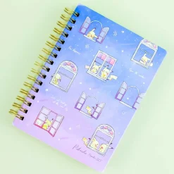 Pikachu Midnight Sky Windows Spiral Notebook