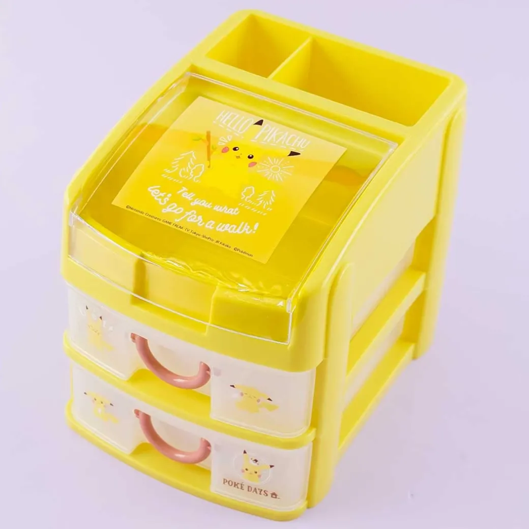 Pikachu Poké Days Dual Drawer Chest