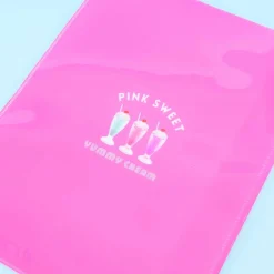 Pink Sweet Yummy Cream A4 File Folder