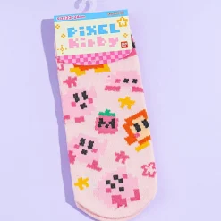 Pixel Kirby Characters x Makoto Ozu Jacquard Socks
