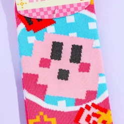 Pixel Kirby Stars x Makoto Ozu Jacquard Socks