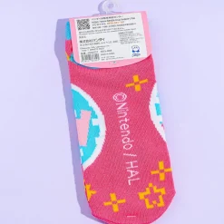 Pixel Kirby Stars x Makoto Ozu Jacquard Socks