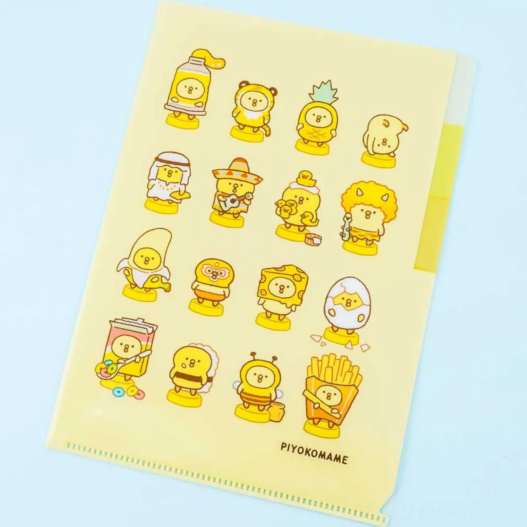Piyokomame Costume Fun Multi-Pocket A5 File Folder