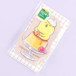 Piyokomame Pudding Die-Cut Memo Pad