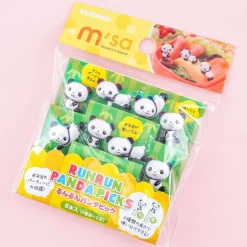 Playful Panda Food Pick Set