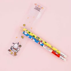 Pochacco & Friends Pencil Style Ballpoint Pen Set
