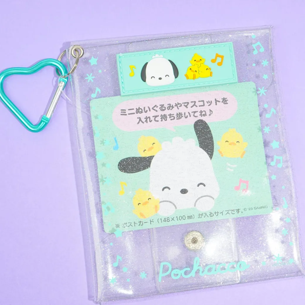 Pochacco & Pi-Chans Glittery Clear Pouch