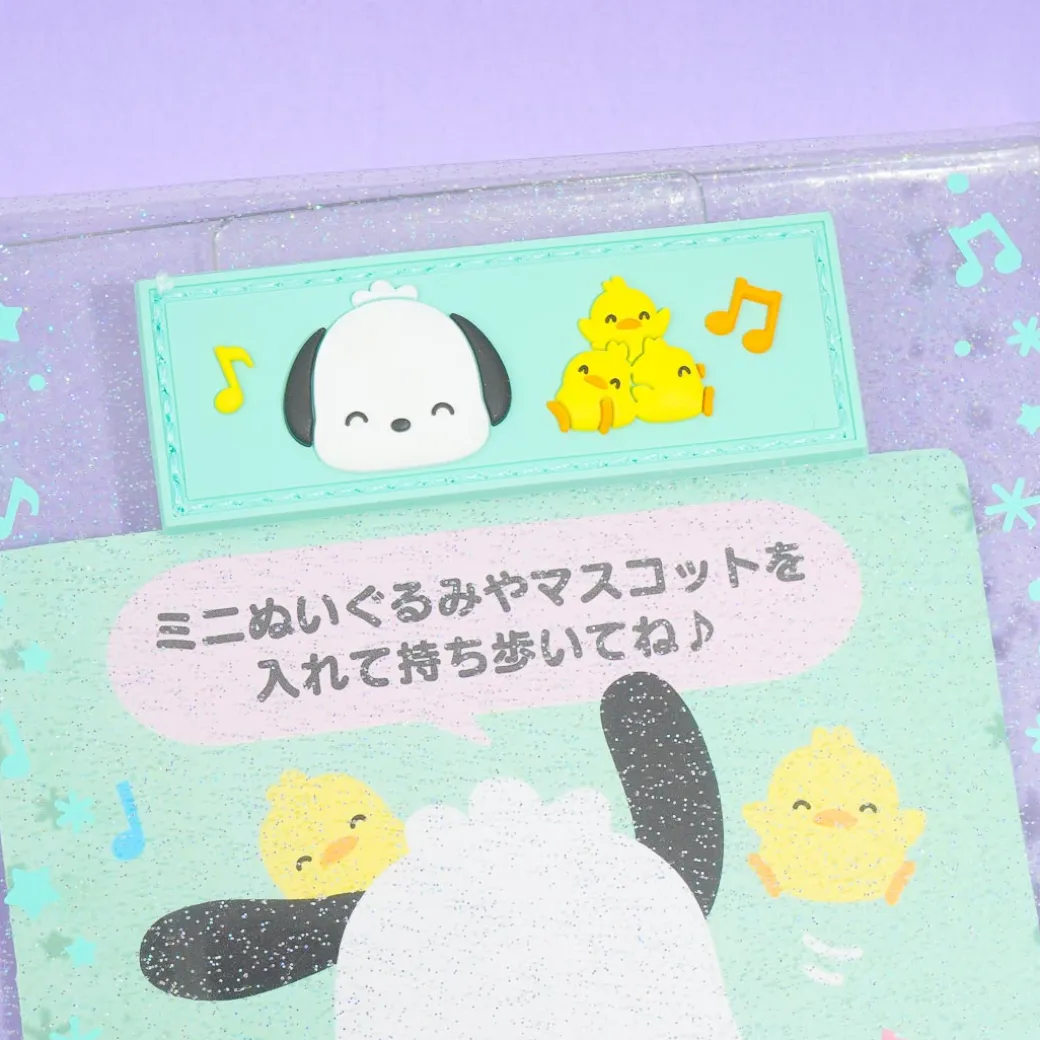 Pochacco & Pi-Chans Glittery Clear Pouch
