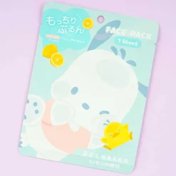 Pochacco & Piyo Face Pack - Lemon