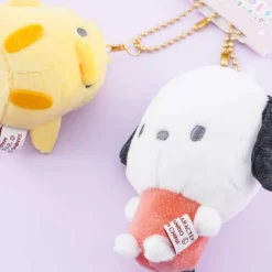 Pochacco & Piyo Magnetic Plushie Charm Set