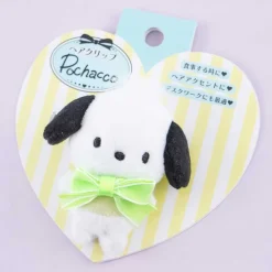 Pochacco & Ribbon Plushie Hair Clip