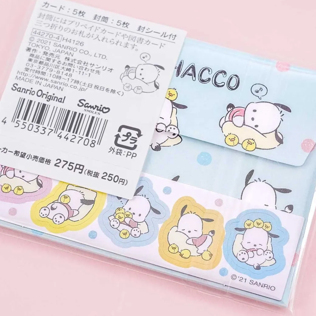 Pochacco & The Pi-chans Message Card Set