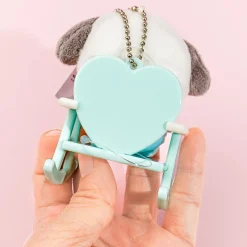 Pochacco Baby Plushie Charm With Rocking Chair