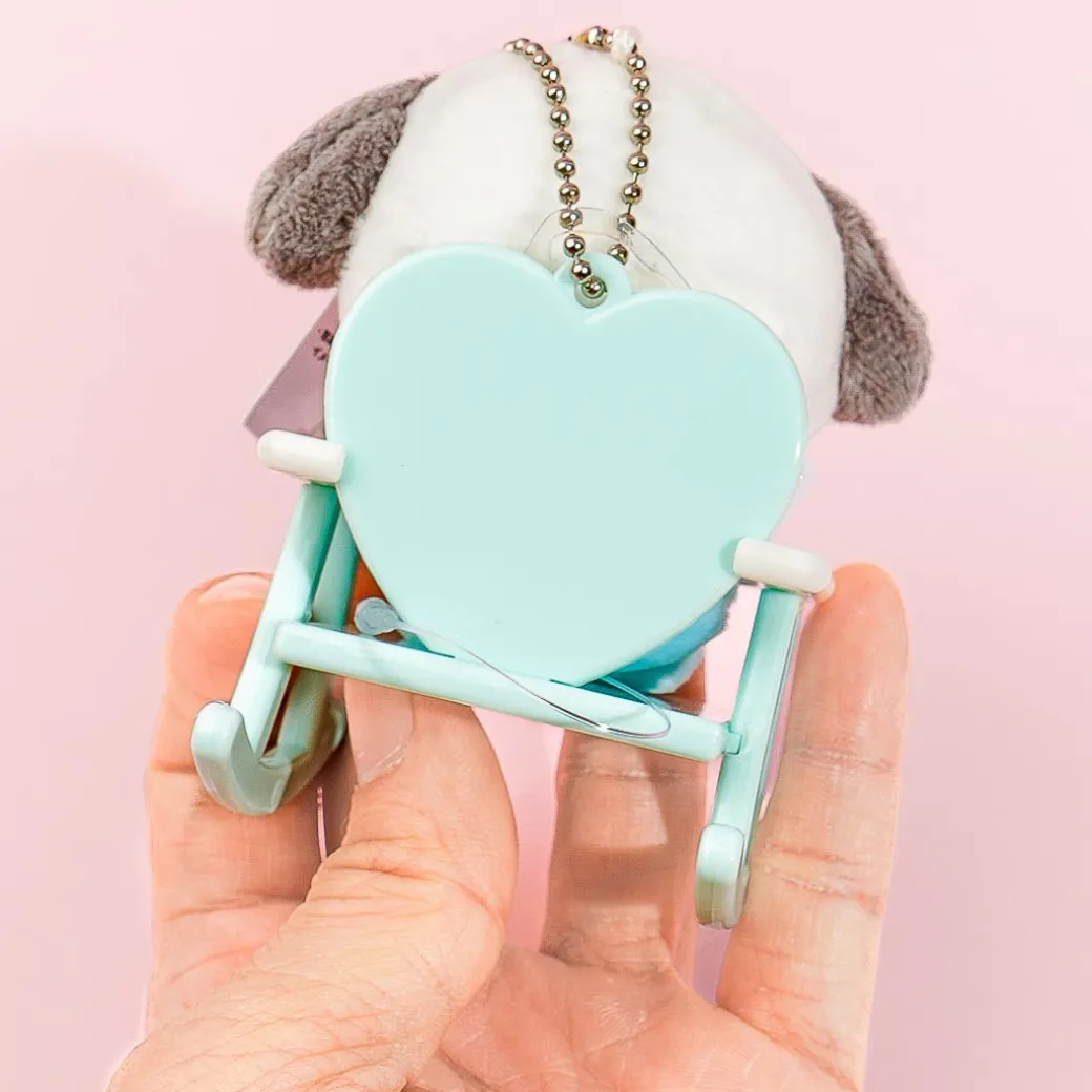 Pochacco Baby Plushie Charm With Rocking Chair