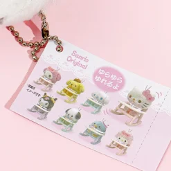 Pochacco Baby Plushie Charm With Rocking Chair