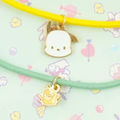 Pochacco Charm Hair Tie Set