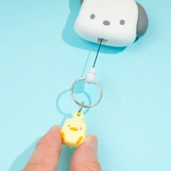 Pochacco Cheeky Face Reel Keychain
