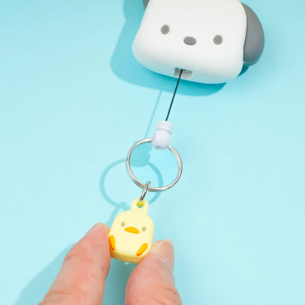 Pochacco Cheeky Face Reel Keychain