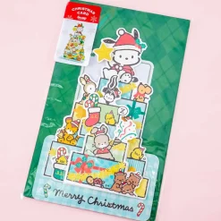 Pochacco Christmas Tree Card