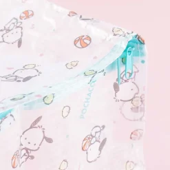 Pochacco Clear Zippered Foldable Storage Box - Medium