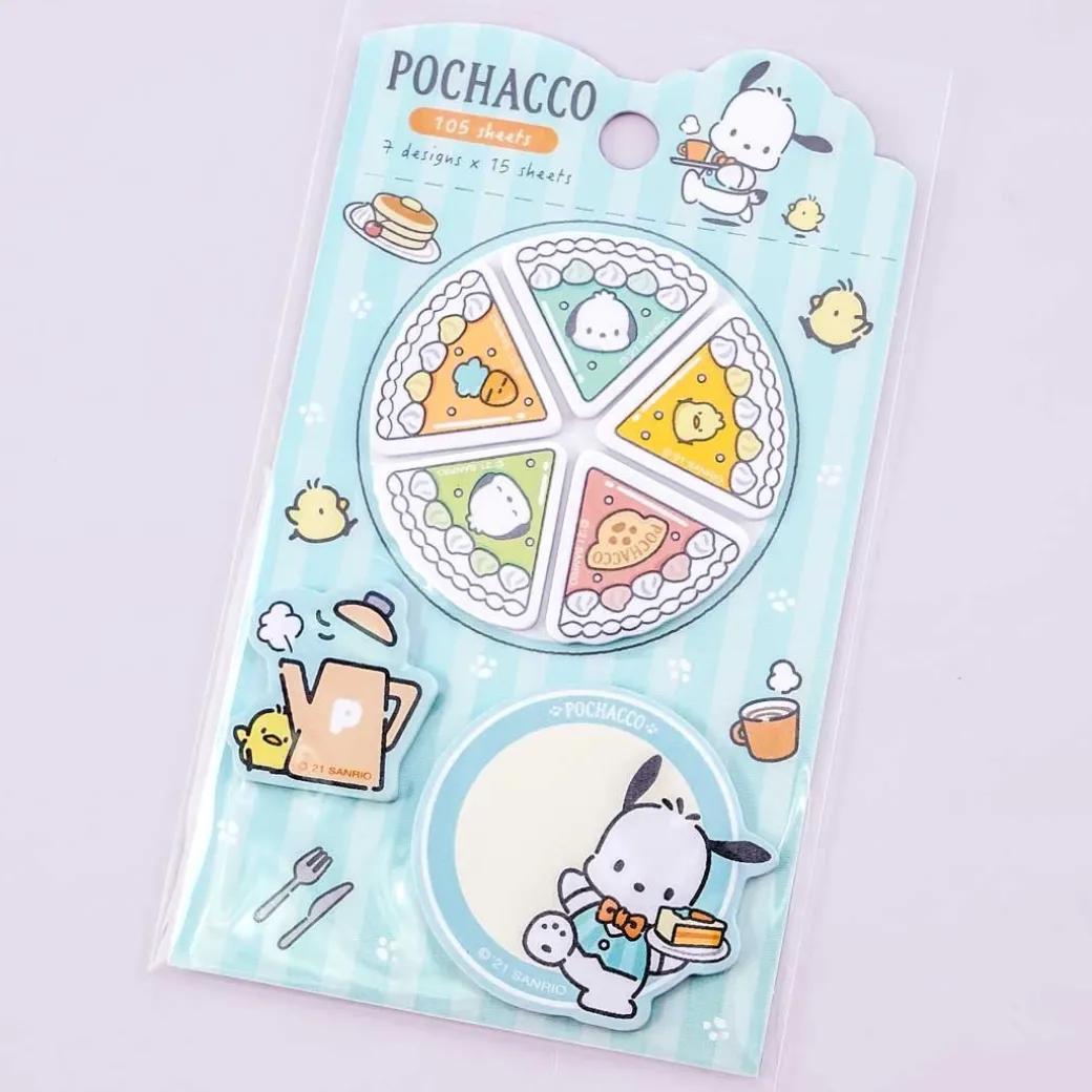 Pochacco Colorful Cake Time Sticky Marker Set