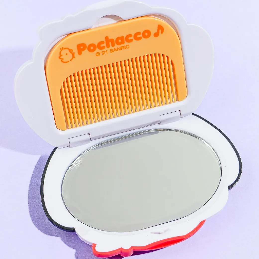 Pochacco Compact Mirror & Comb Set