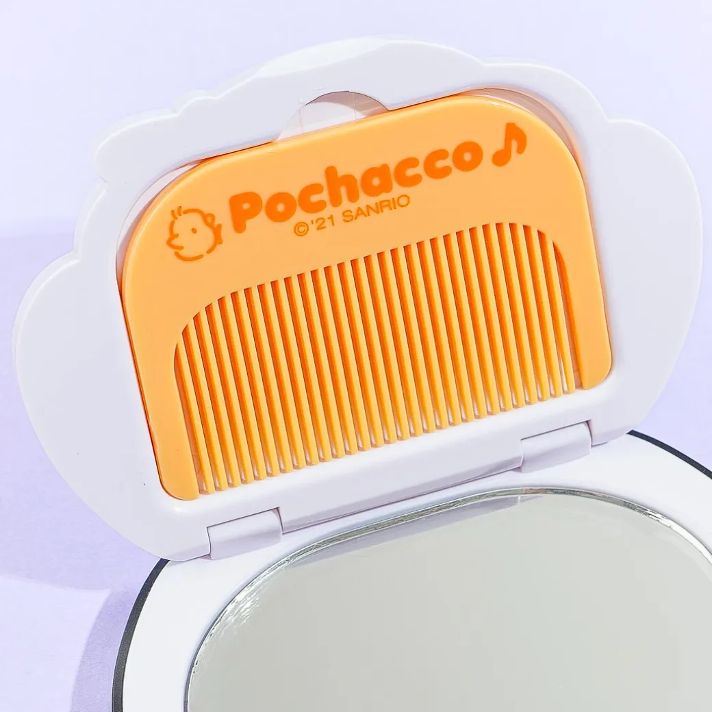Pochacco Compact Mirror & Comb Set