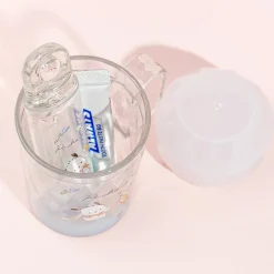 Pochacco Diamond Travel Toothbrush Set