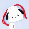 Pochacco Die-cut Drawstring Pouch