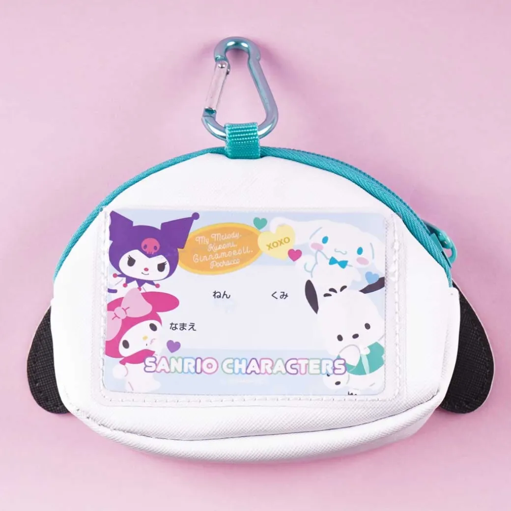 Pochacco Die-Cut Mini Pouch With Card Holder