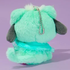 Pochacco Dressed-Up Cat Plushie Charm