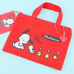 Pochacco Duck Friends Flat Pouch