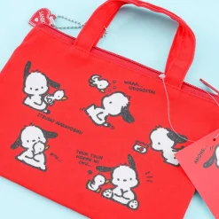 Pochacco Duck Friends Flat Pouch