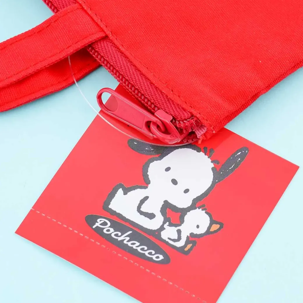 Pochacco Duck Friends Flat Pouch