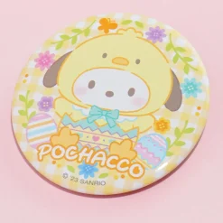 Pochacco Easter Bunny 2-Way Charm With Badge
