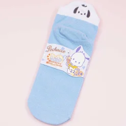 Pochacco Embroidered Heel Socks