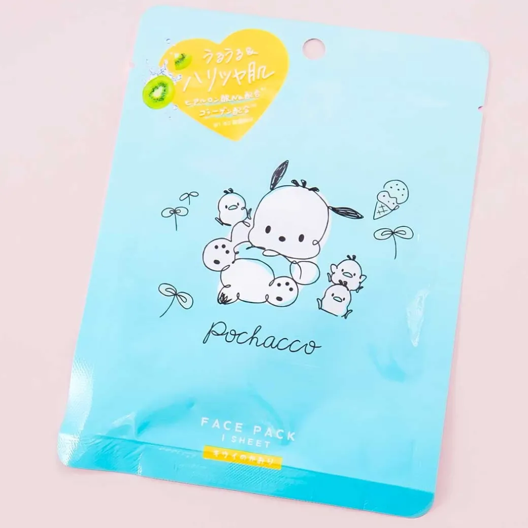 Pochacco Face Pack Sheet Mask - Kiwi