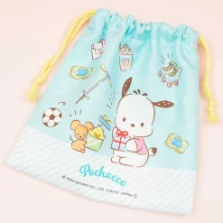 Pochacco Favorite Gifts Drawstring Pouch