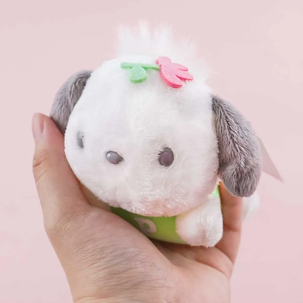 Pochacco Flowery Lying Plushie - Medium