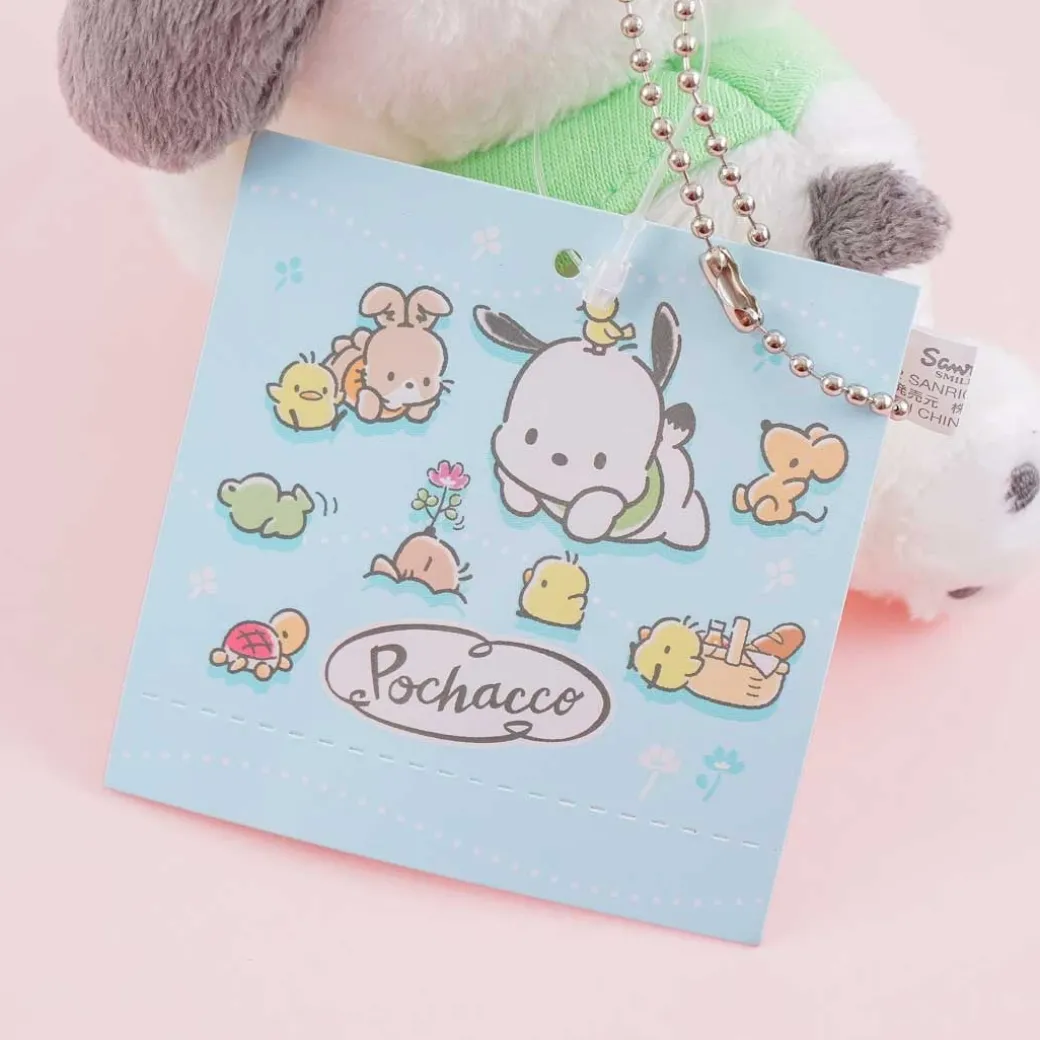 Pochacco Flowery Lying Plushie - Medium