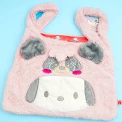 Pochacco Fluffy Bear Mini Handbag
