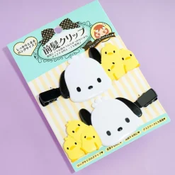 Pochacco Friendship Bangs Clip Set
