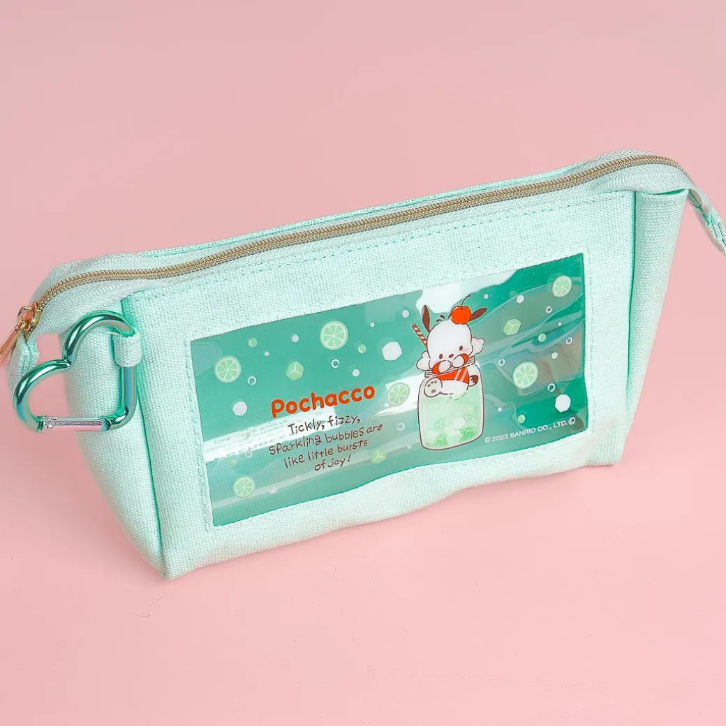 Pochacco Fruity Soda Canvas Pouch