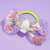 Pochacco Glittery Ribbon Hair Tie