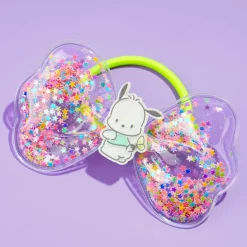 Pochacco Glittery Ribbon Hair Tie